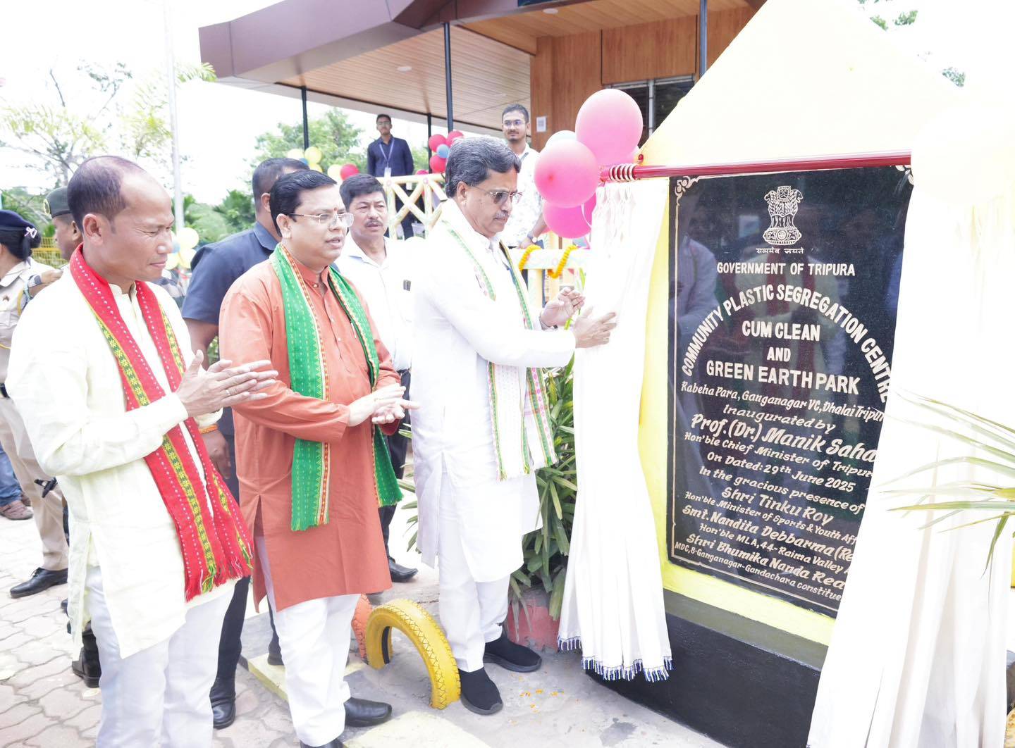 মুখ্যমন্ত্রী অধ্যাপক ডাঃ মানিক সাহা বলেছেন ২০২৫ সালের ১লা জানুয়ারি থেকে জুন মাস পর্যন্ত রাজ্যে মোট ৬৭৪ কোটি টাকার প্রকল্পের শিলান্যাস হয়েছে।