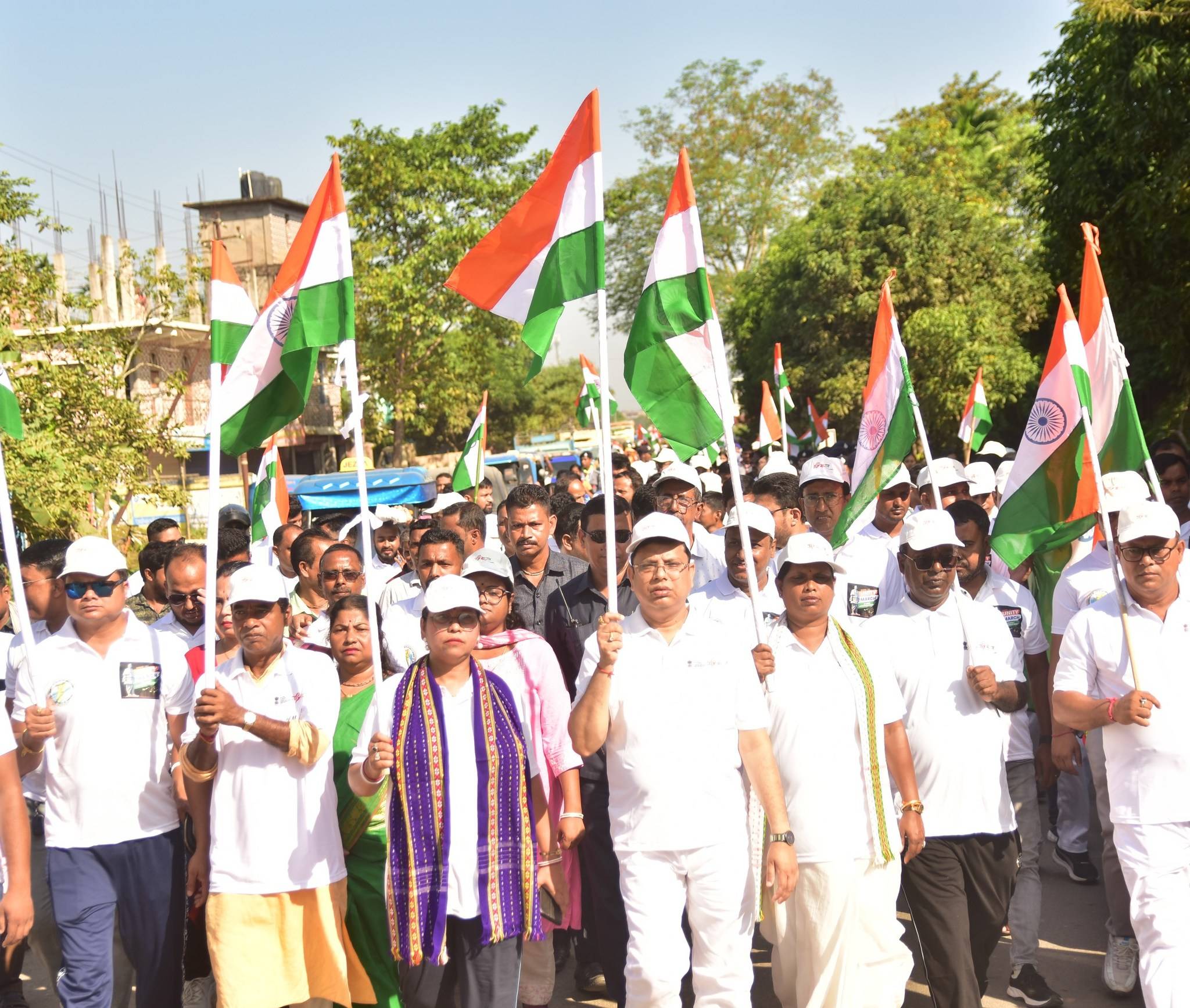 লৌহ মানব সর্দার বল্লভভাই প্যাটেলের ১৫০তম জন্মবার্ষিকী উপলক্ষে ধর্মনগরে অনুষ্ঠিত হলো এক ভারত, আত্মনির্ভর ভারত পদযাত্রা। 